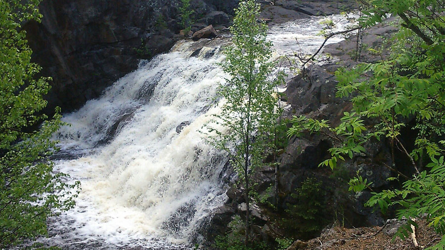 Водопад Пор-Порог, Карелия