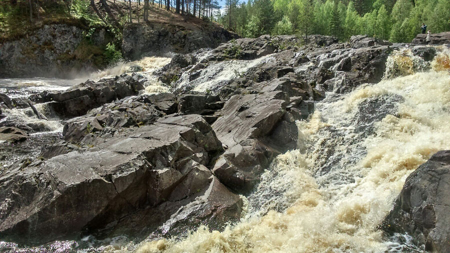 Водопад Пор-Порог, Карелия