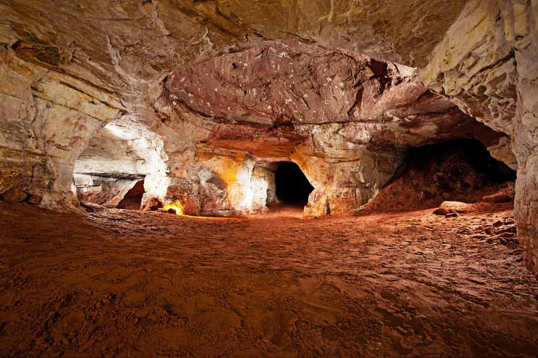 В Саблинских пещерах